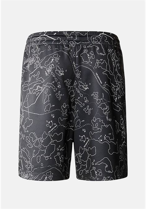 Never stop shorts for boys and girls Asphalt Gray Bouldering Guide Print THE NORTH FACE | NF0A86U4SXI1SXI1